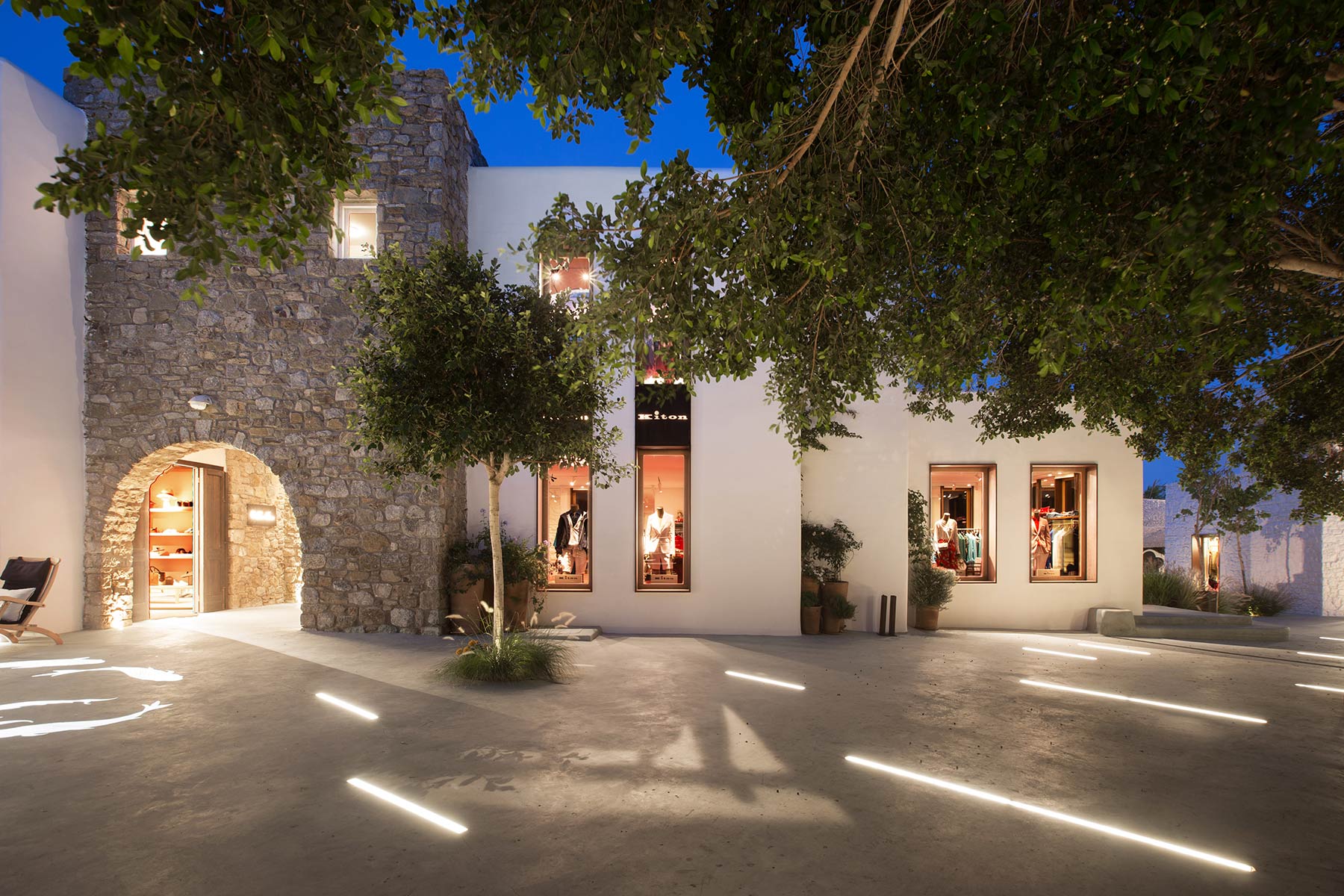 Our projects: Nammos Village, Mykonos - Greece, Linea Light Group